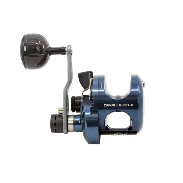 OKUMA Cavalla Two-Speed Lever Drag Reel - Midnight Blue Limited Edition