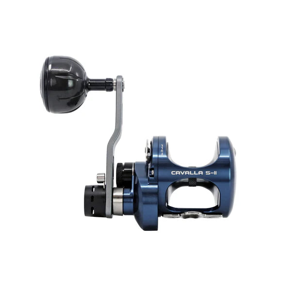 OKUMA Cavalla Two-Speed Lever Drag Reel - Midnight Blue Limited Edition