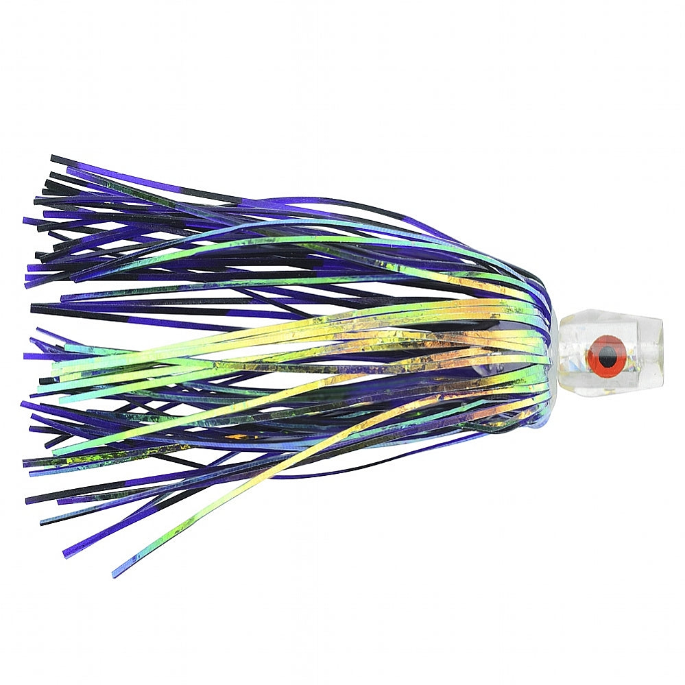 c and h fishing lures C & H King Buster Bling Series Skirt 3 pc Clear/Silver