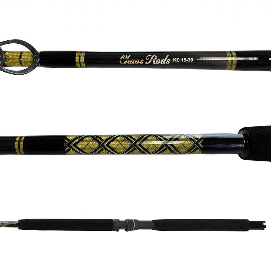 CHAOS KC Classic Series Live Bait Composite Rod | 15-30/ 7FT — CHAOS Gold