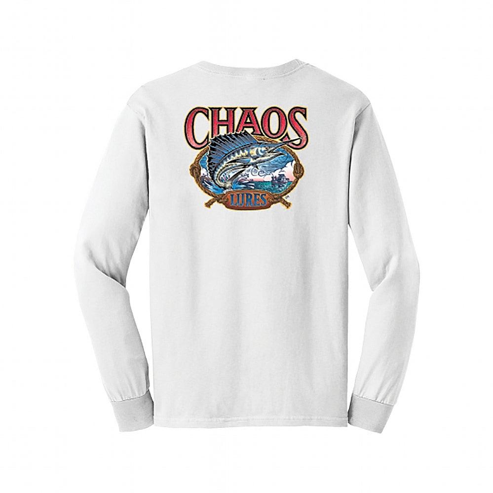  Beam Tee Chaos Fishing Club Logo Dry Long Sleeve