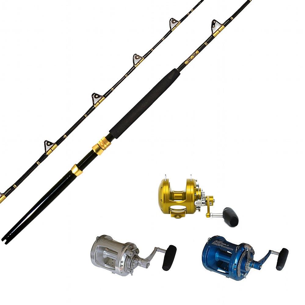 CHAOS STA 30-50 6FT Gold with AVET PRO EXW 30/2 Reel- You pick the color