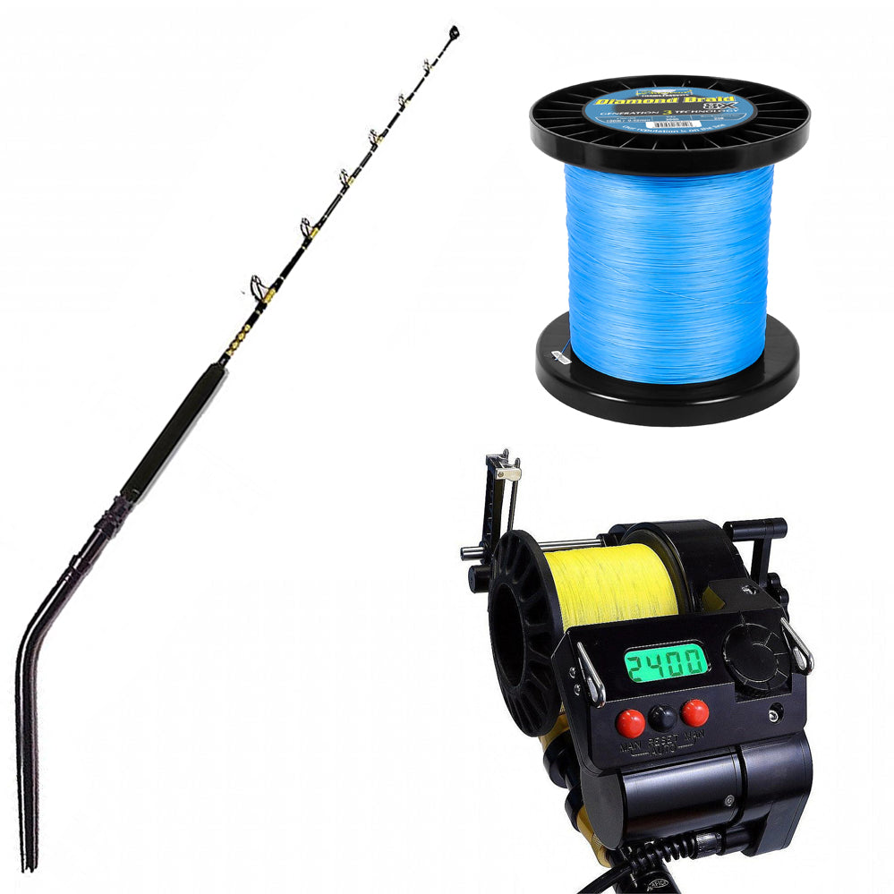 Buy LP SV-2400 Electric, Get FREE Diamond Braid 8X Spooling and FREE CHAOS SW 80-100 Rod