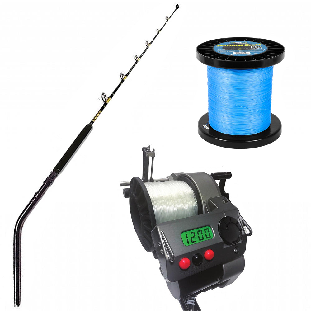 Buy LP SV-1200 Variable Speed, Get FREE Diamond Braid 8X Spooling and FREE Chaos SW 80-100 Rod