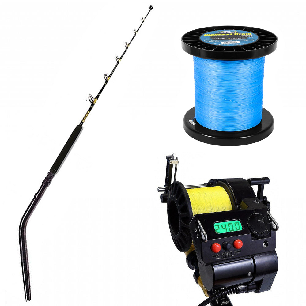 Buy LP SV-2400 Electric, Get FREE Diamond Braid 8X Spooling and FREE CHAOS SW 80-100 Rod