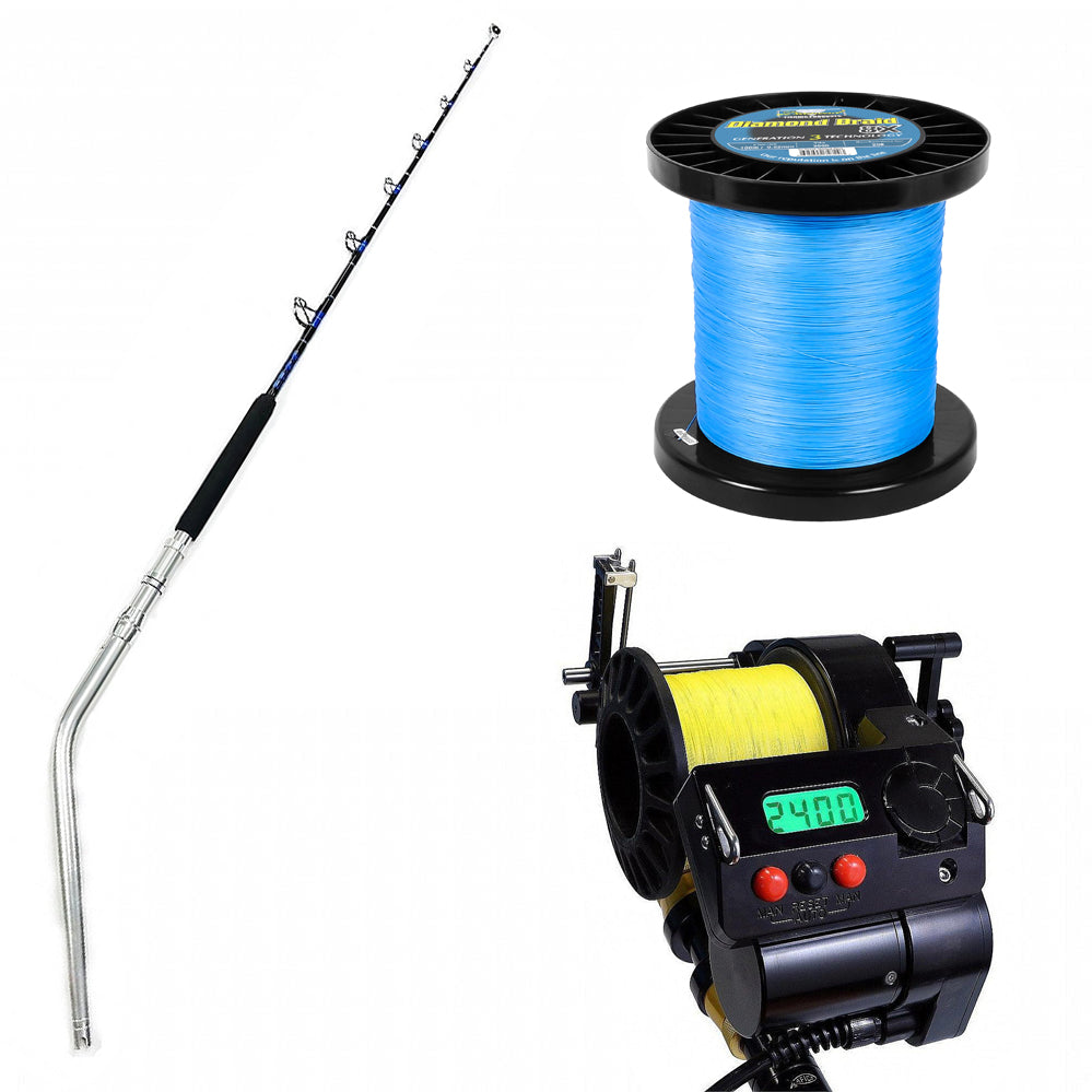 Buy LP SV-2400 Electric, Get FREE Diamond Braid 8X Spooling and FREE CHAOS SW 80-100 Rod