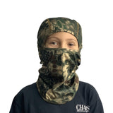 CHAOS Youth Facemask Green Camo