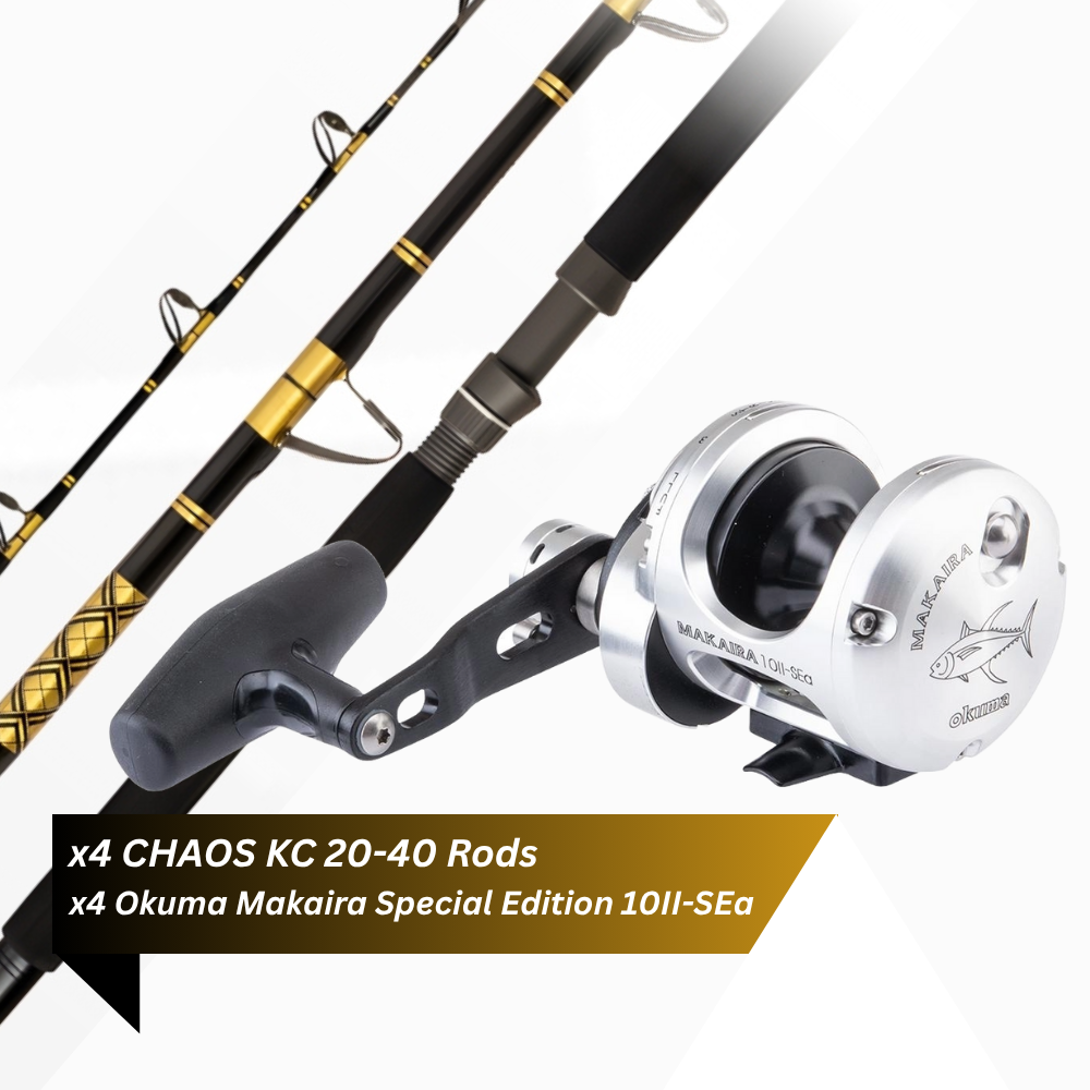 CHAOS Live Bait/ Kite Fishing Outfitting Package