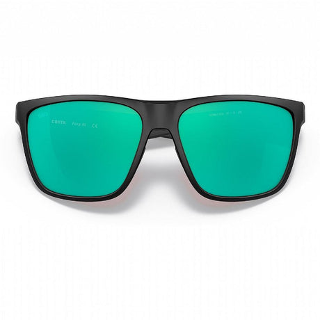 COSTA Ferg XL Matte Black Green Mirror 580G