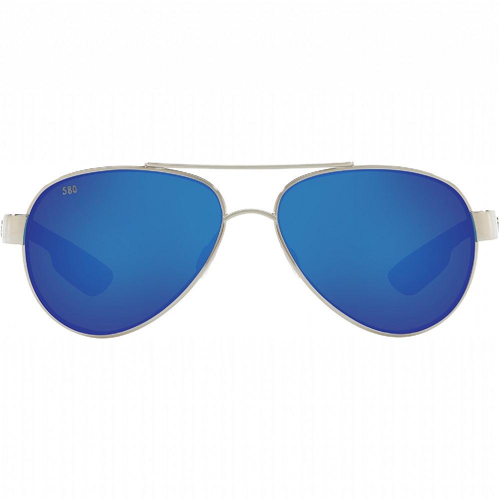 COSTA Loreto 580G Blue Mirror Palladium with White Temples