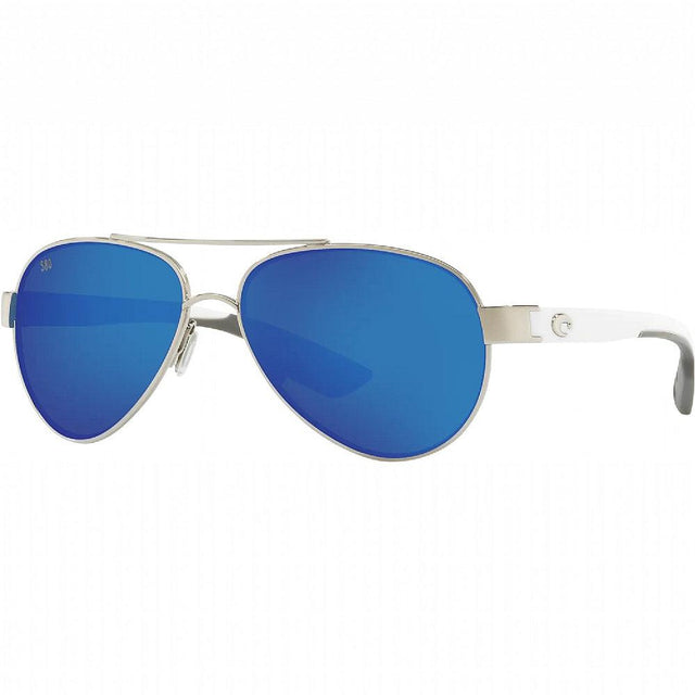 COSTA Loreto 580G Blue Mirror Palladium with White Temples