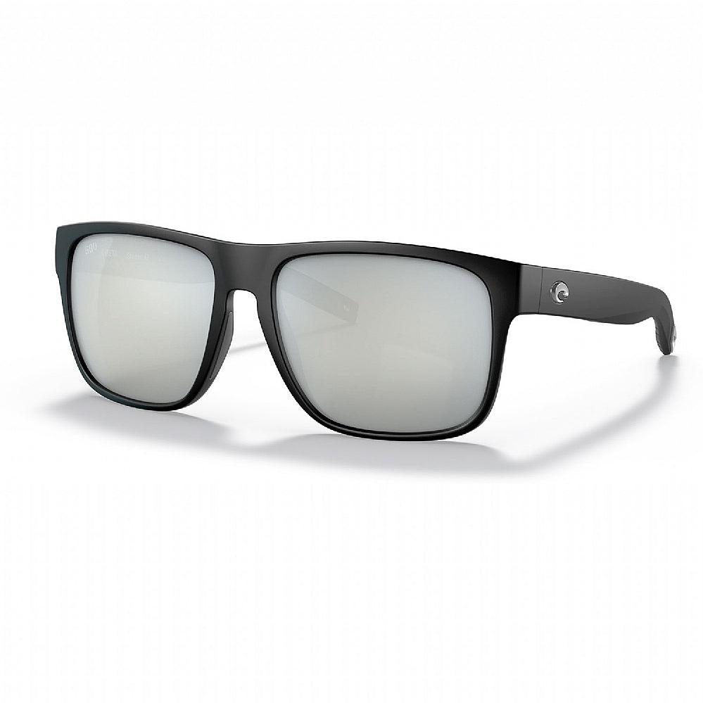 Costa Spearo XL Sunglasses- Matte Black/Gray Silver Mirror 580G