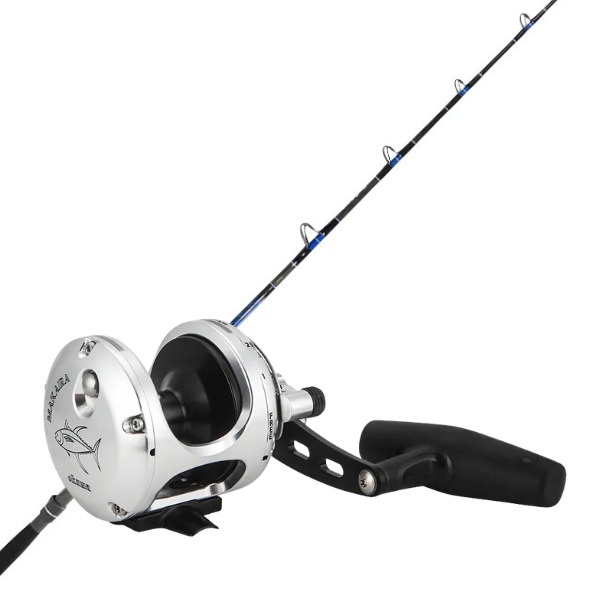 CHAOS KC Live Bait Rod with Okuma Makaira Special Edition 10-II SEA Reel Combo