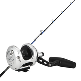 CHAOS KC Live Bait Rod with Okuma Makaira Special Edition 10-II SEA Reel Combo