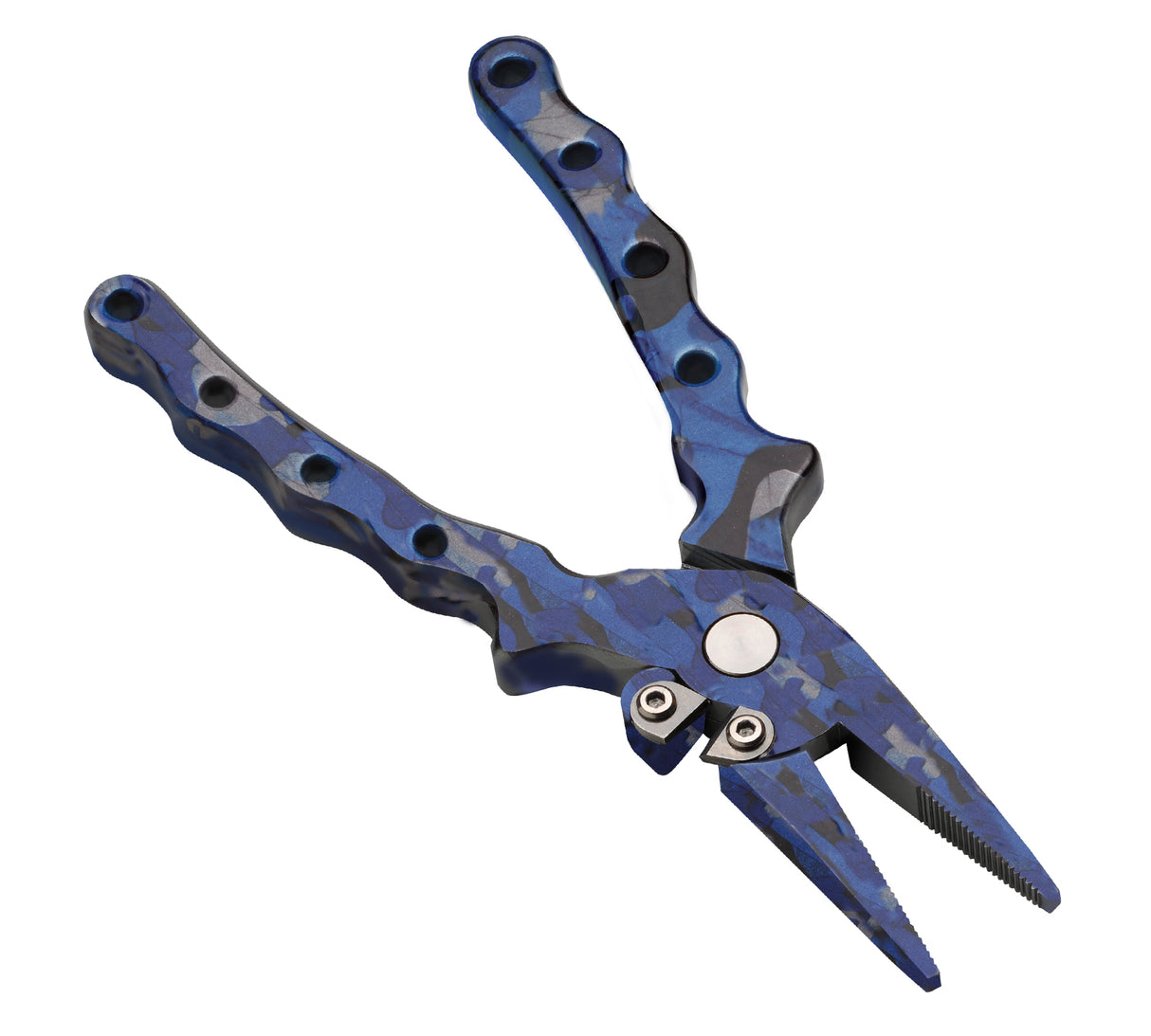 P-Line 6.5" Aluminum Pliers Side Cutter Aqua Camo