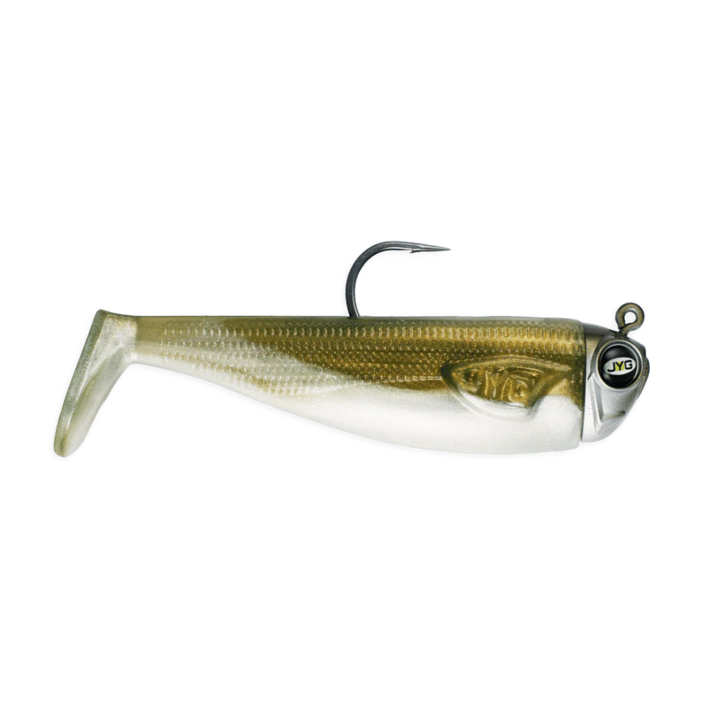 JYG PRO 3" Chubby Jig Head and Paddle Tail Bundle