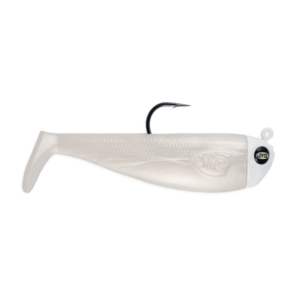 JYG PRO 3" Chubby Jig Head and Paddle Tail Bundle