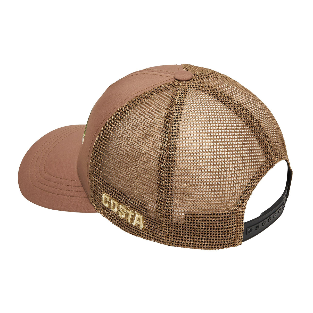 Costa Bass Stitched Trucker - Working Brown