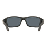 Costa Corbina 580P Blue Mirror - Matte Black