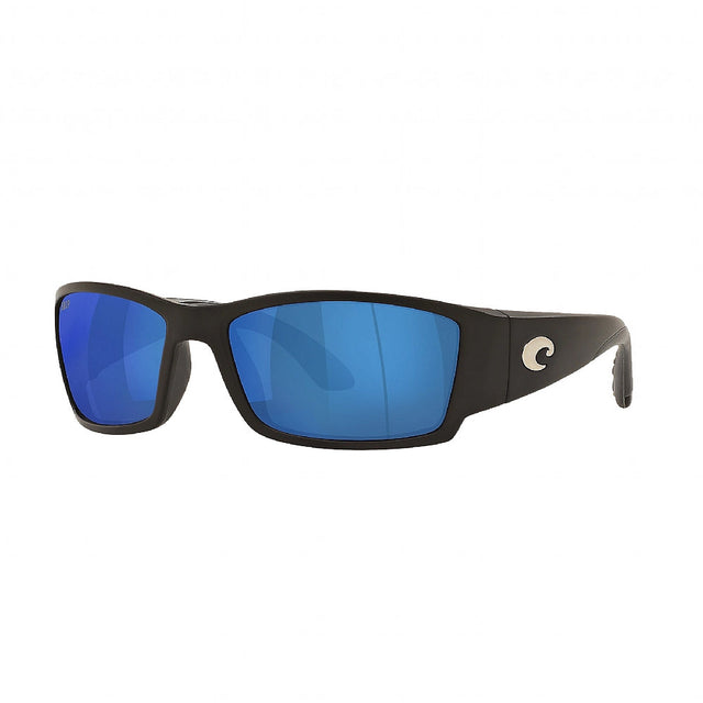 Costa Corbina 580P Blue Mirror - Matte Black