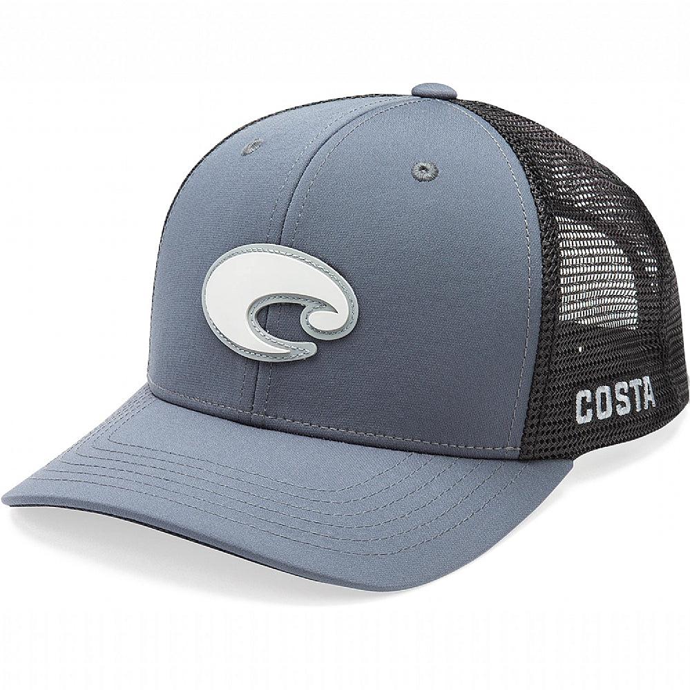 Costa Core Performance Trucker XL Fit Hat - Grey