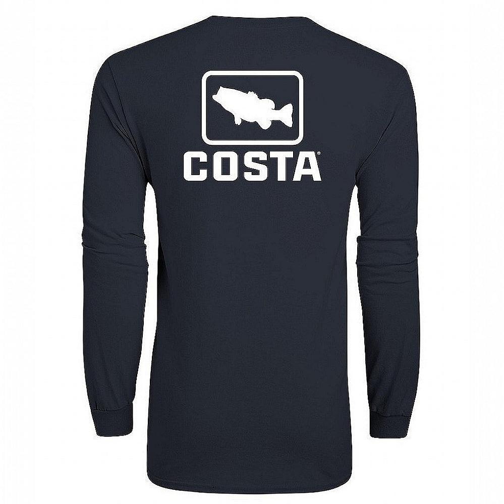 Costa Emblem Bass Crew Long Sleeve T-Shirt