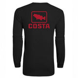 Costa Emblem Bass Crew Long Sleeve T-Shirt