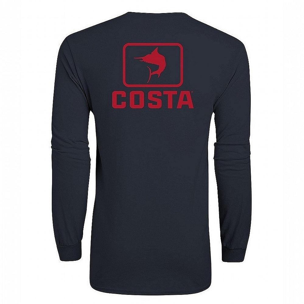 Costa Emblem Marlin Crew Long Sleeve T-Shirt