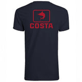 Costa Emblem Marlin Crew Short Sleeve T-Shirt