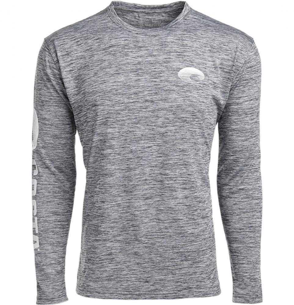 Costa Long Sleeve Technical Crew Catonic Tees