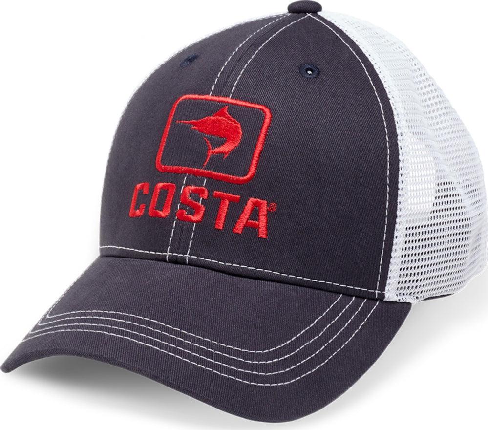 Costa Marlin Trucker Hat Navy-Red