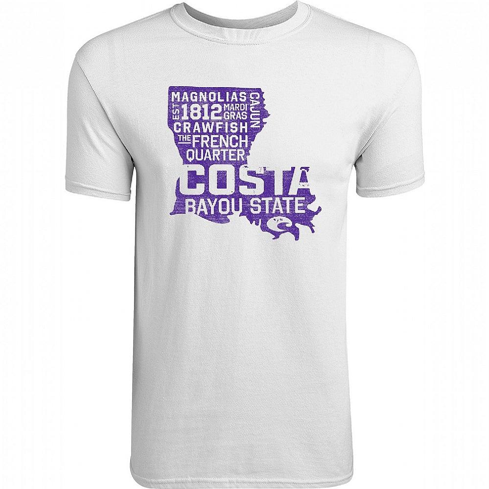 Costa Men&#39;s Home Team Louisiana Short Sleeve T-Shirt