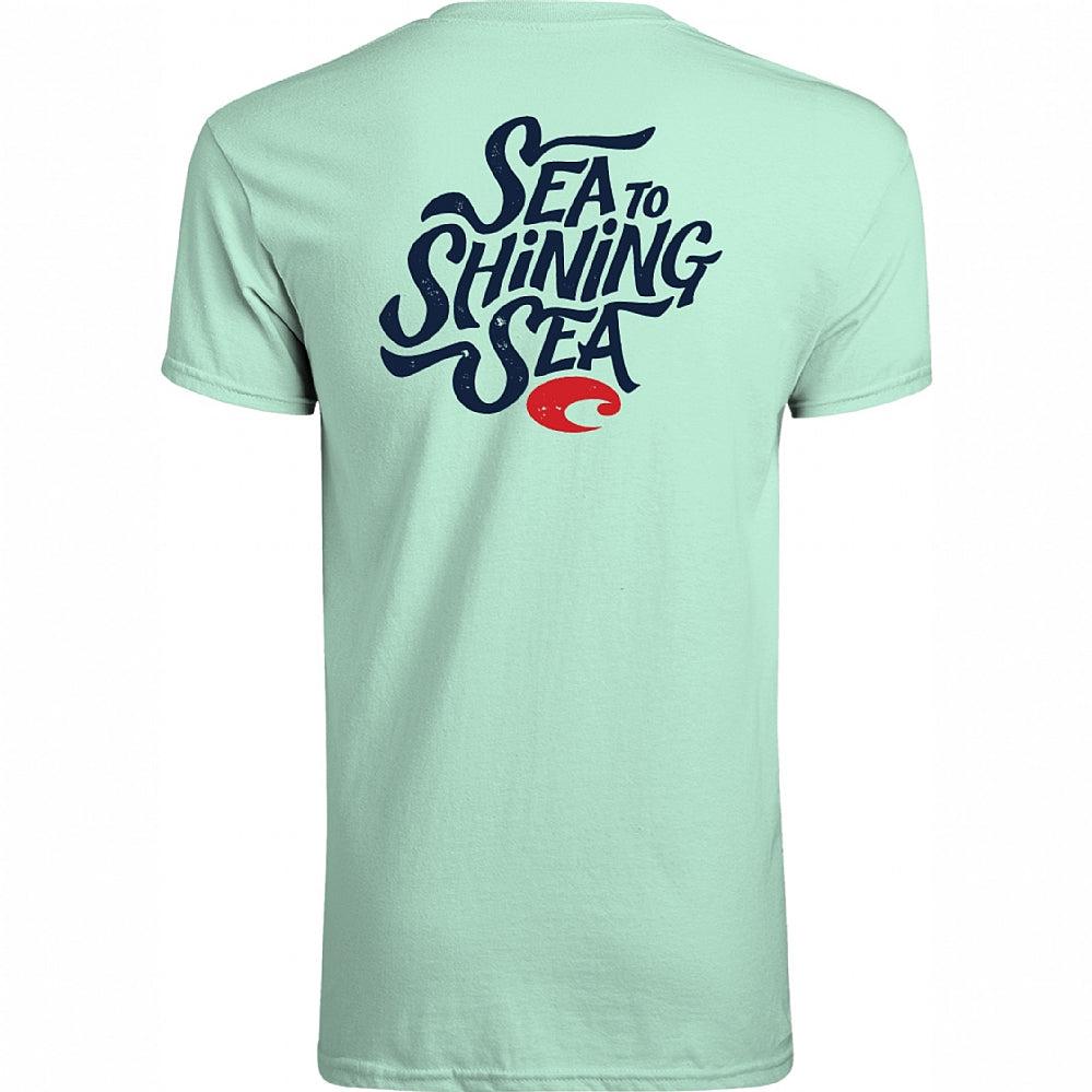 Costa Men's Shining Sea Short Sleeve T Shirt