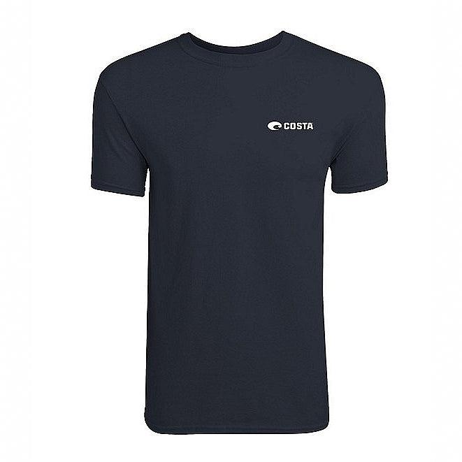 Costa Men's Wilson Short Sleeve T-Shirt (Navy - Medium)