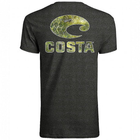 Costa Mossy Oak Coastal Inshore Men's Short Sleeve Crew T-Shirt