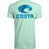 Costa Mossy Oak Coastal Inshore Men's Short Sleeve Crew T-Shirt