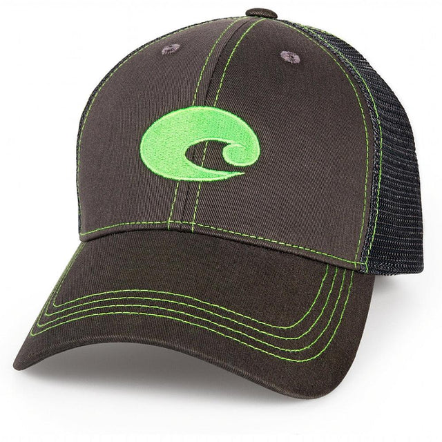 Costa Neon Trucker Graphite Hat