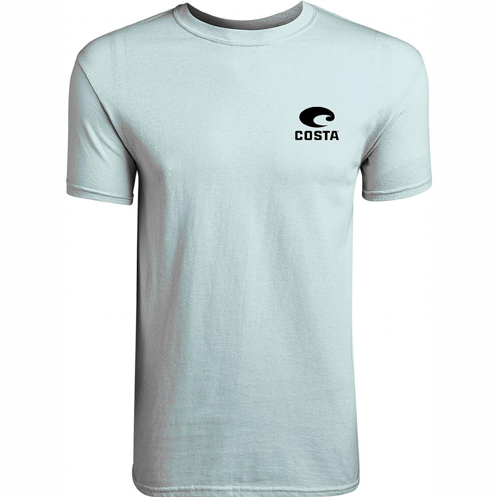 Costa Tech Insignia Dorado Short Sleeve T-Shirt - Artic Blue