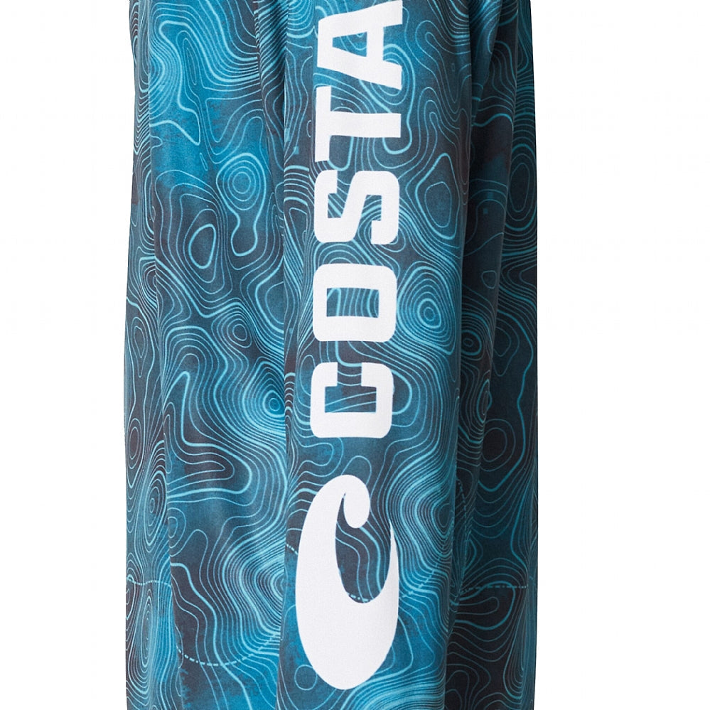 Costa Tech Topographic Long Sleeve T-Shirt