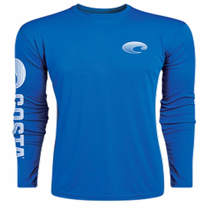 Costa Technical Crew Long Sleeve Tees