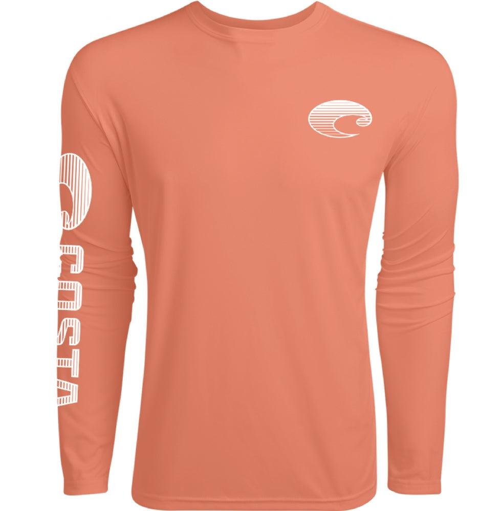 Costa Technical Crew Long Sleeve Tees