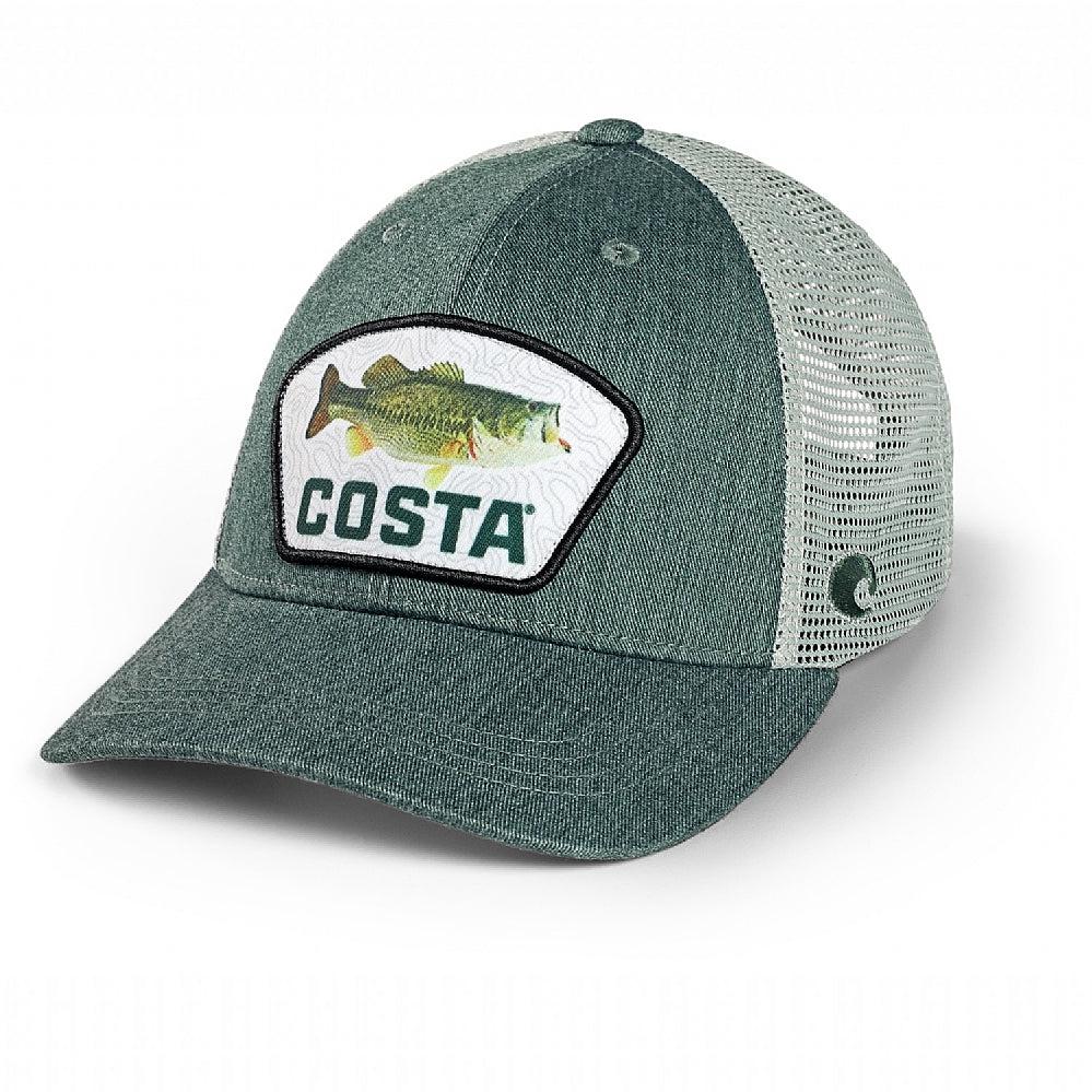 Costa Topo Largemouth Bass Trucker Hat - Green