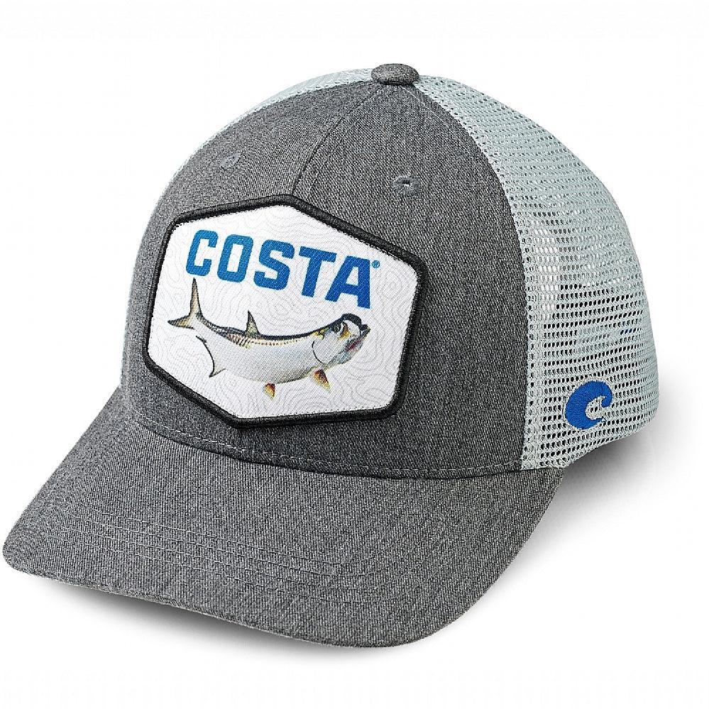 Costa Topo Tarpon Trucker Hat - Gray