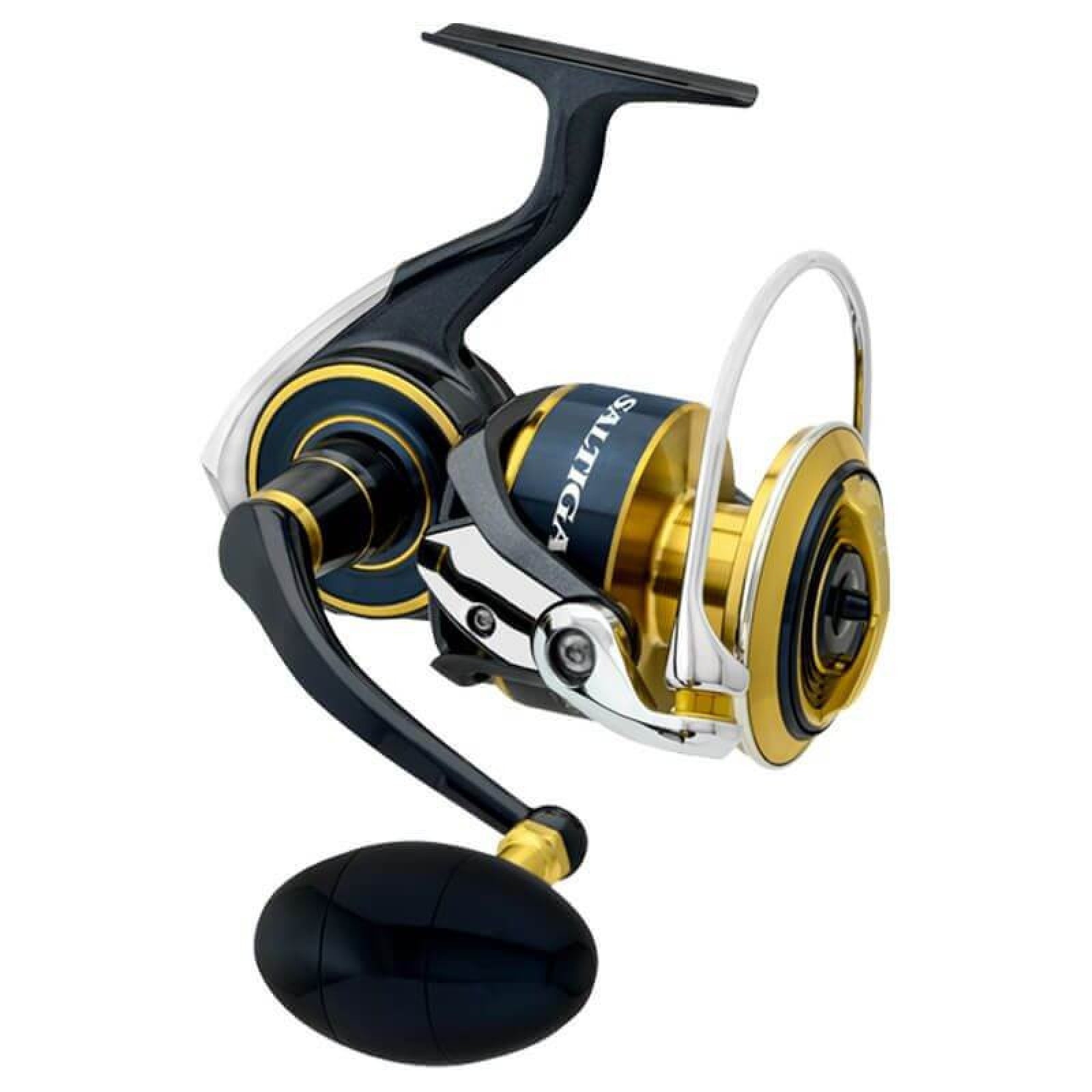 A Daiwa Saltiga 8000 getting smoked by an unstoppable fish. 