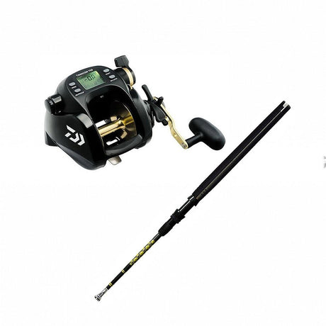 Daiwa Tanacom 750 with CHAOS Kite Rod CHAOS Gold 32" with Winthrop Top Combo