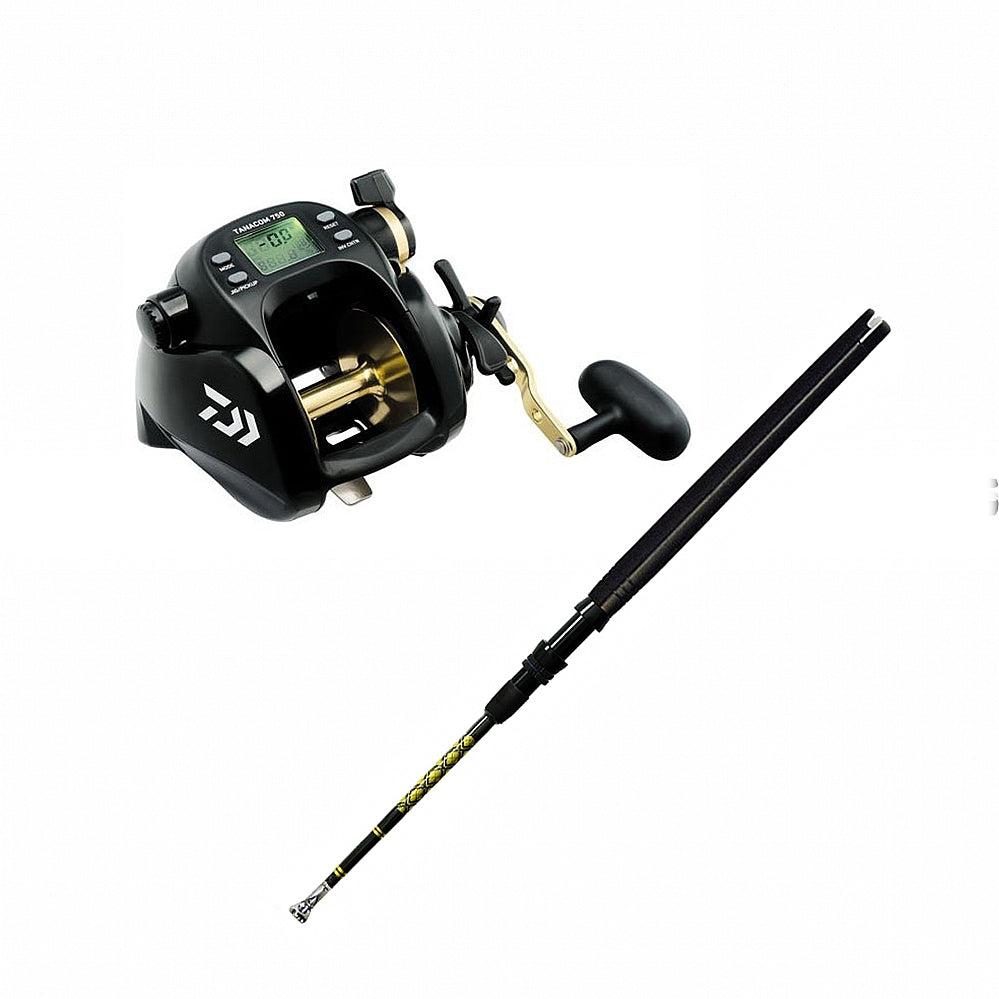 Daiwa Tanacom 750 with CHAOS Kite Rod CHAOS Gold 32&quot; with Winthrop Top Combo