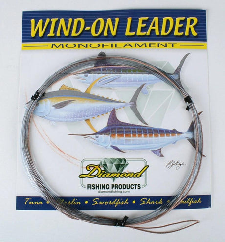 Diamond Monofilament Wind-On Leader