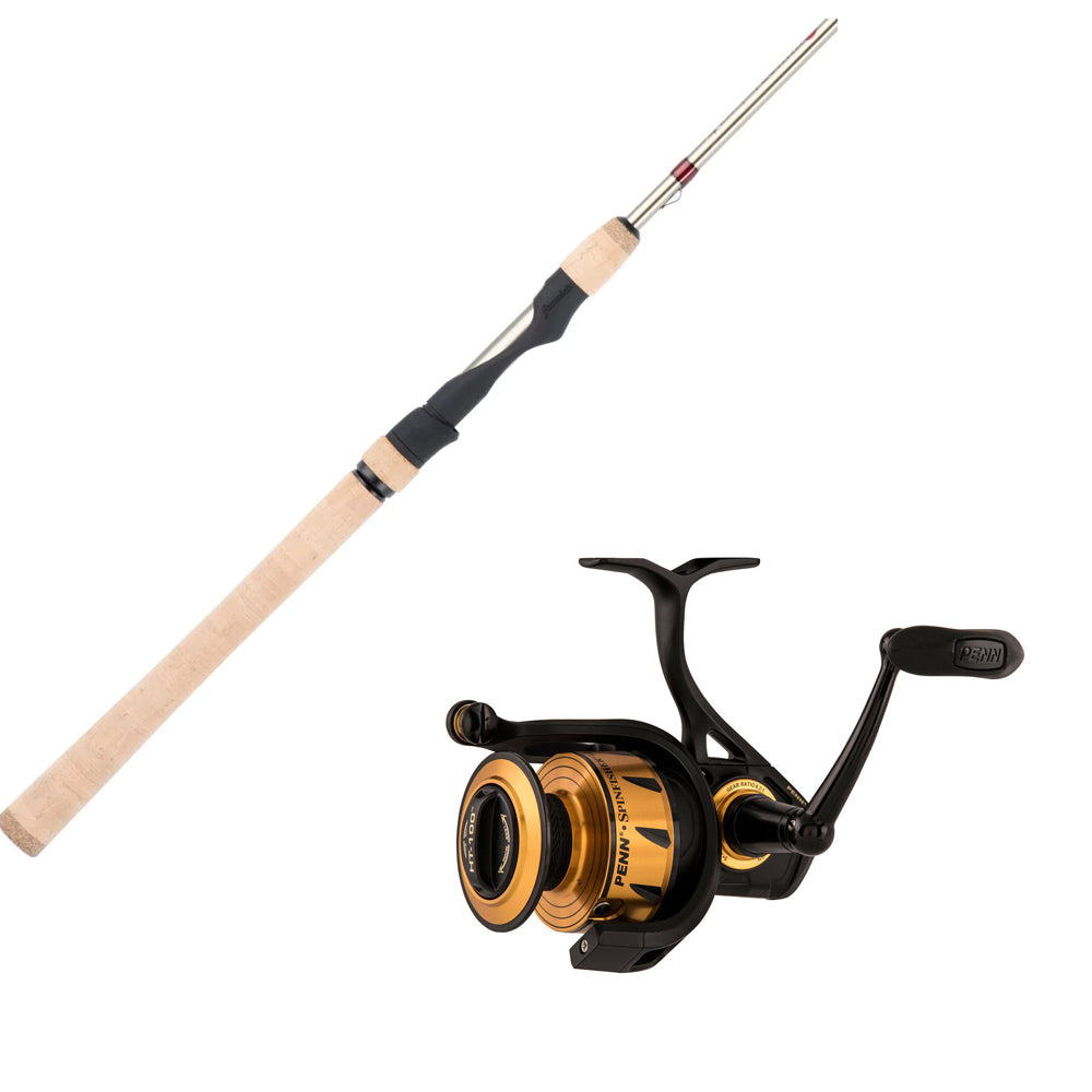 Buy a Fenwick Techna 6FT6IN Spinning Rod (Medium-Heavy) and get 50% OFF a Spinfisher VI Reel