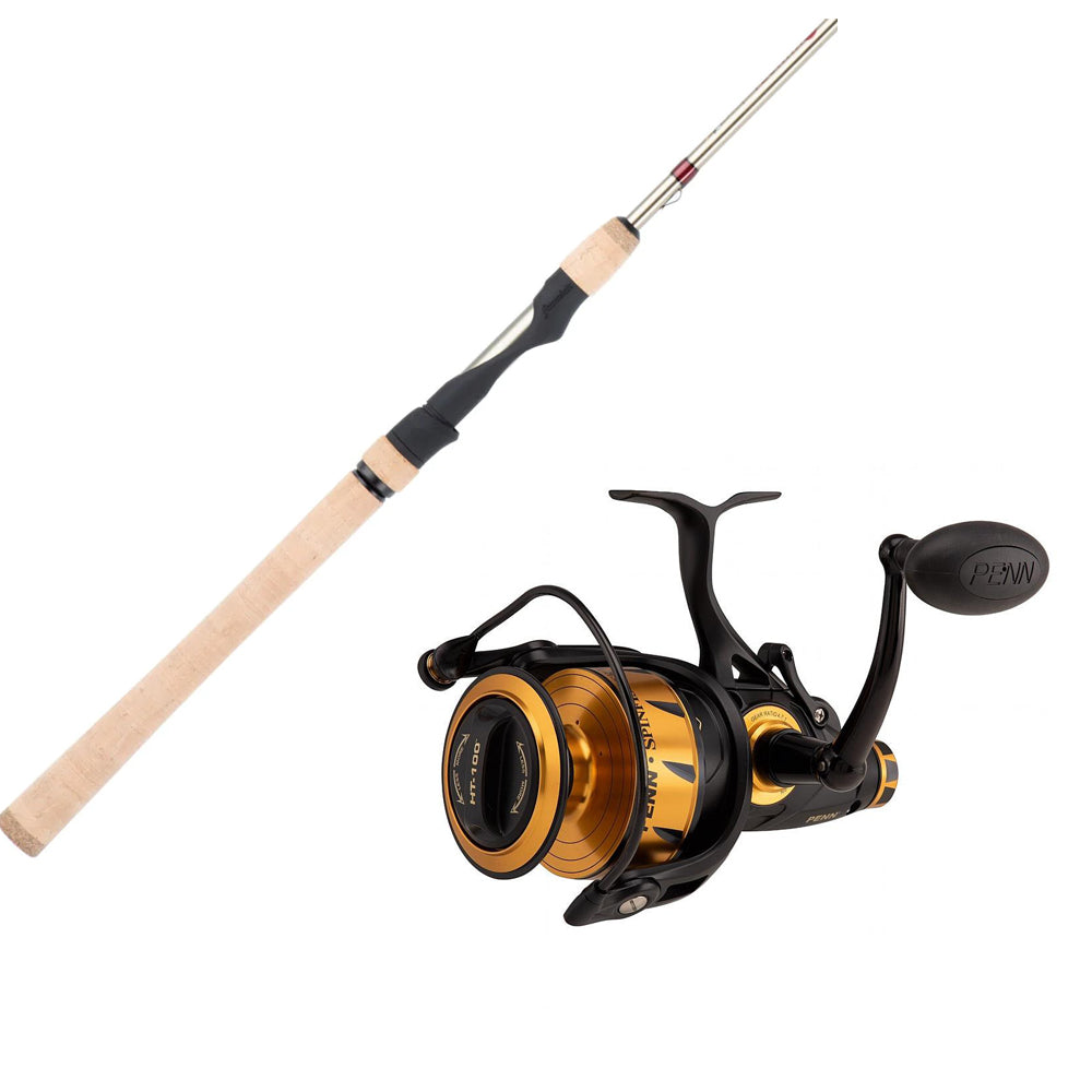 Buy a Fenwick Techna 6FT6IN Spinning Rod (Medium-Heavy) and get 50% OFF a Spinfisher VI Reel