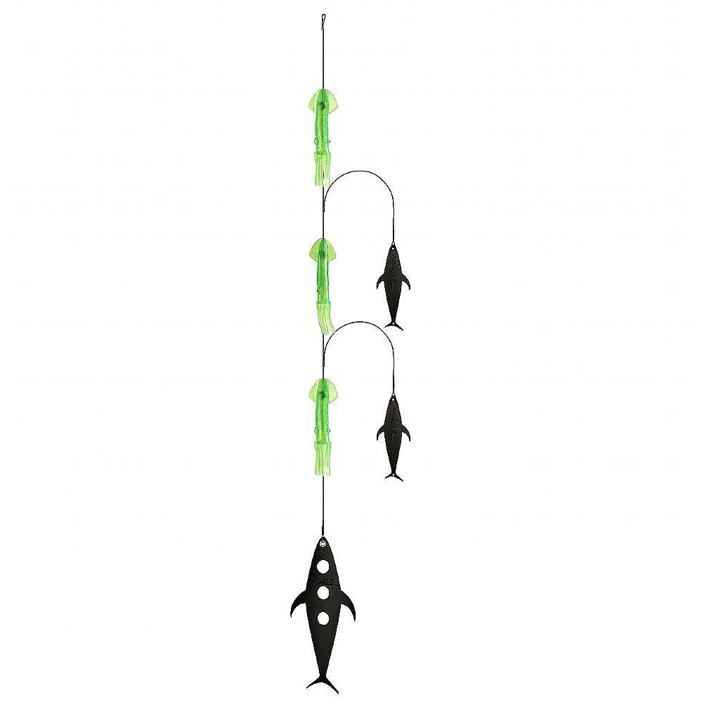 Fish Razr FR924 Daizy Green Squid 10" FlapZ